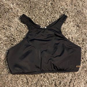 Roxy halter bathing suit top